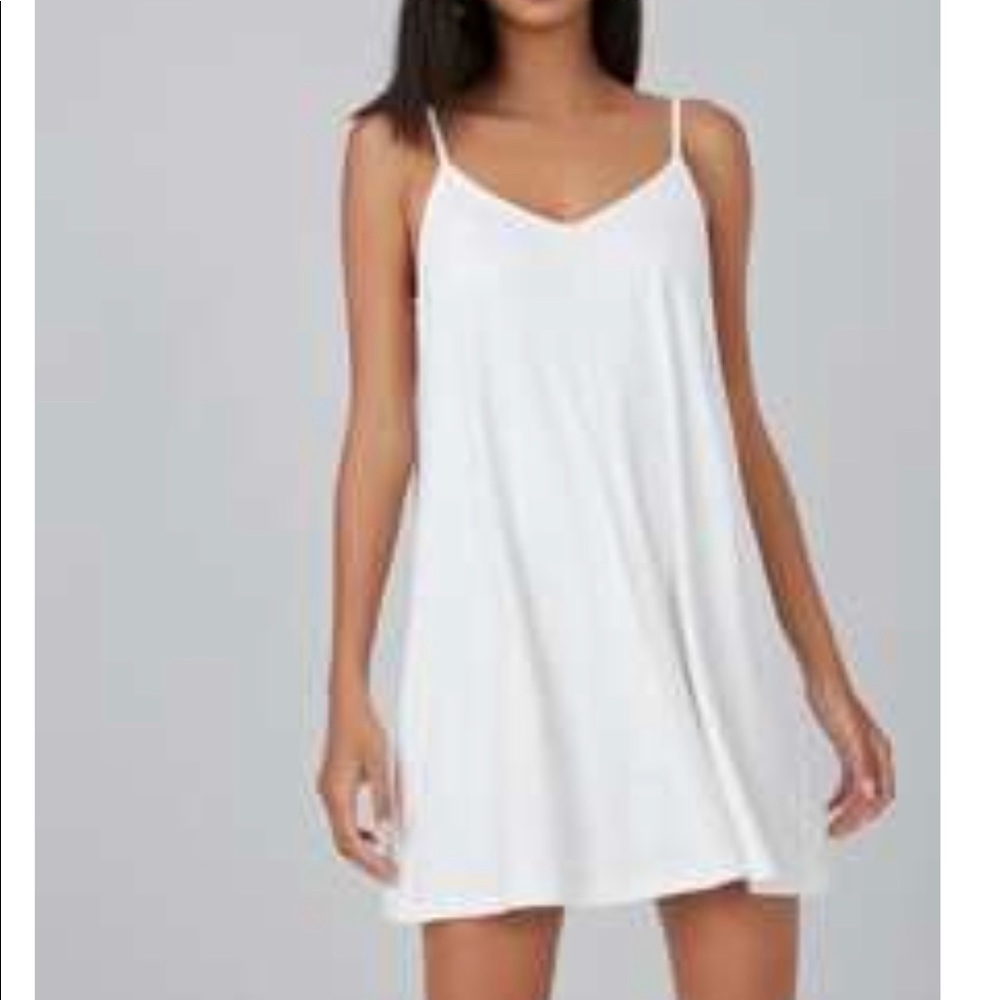 SHEIN white swing dress size L